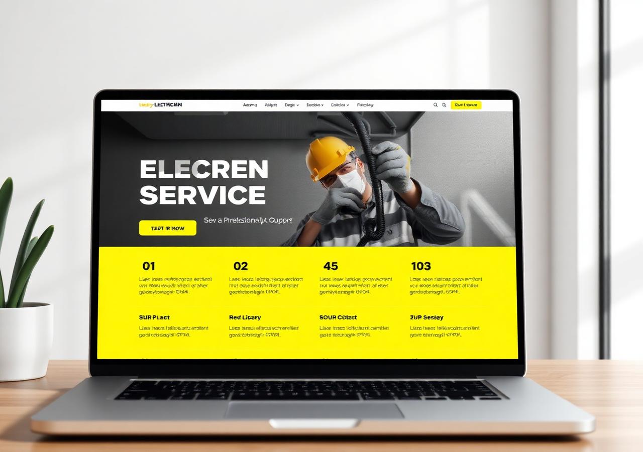 Electrical website preview